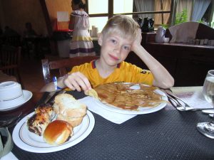 Petit déjeuner de champion!